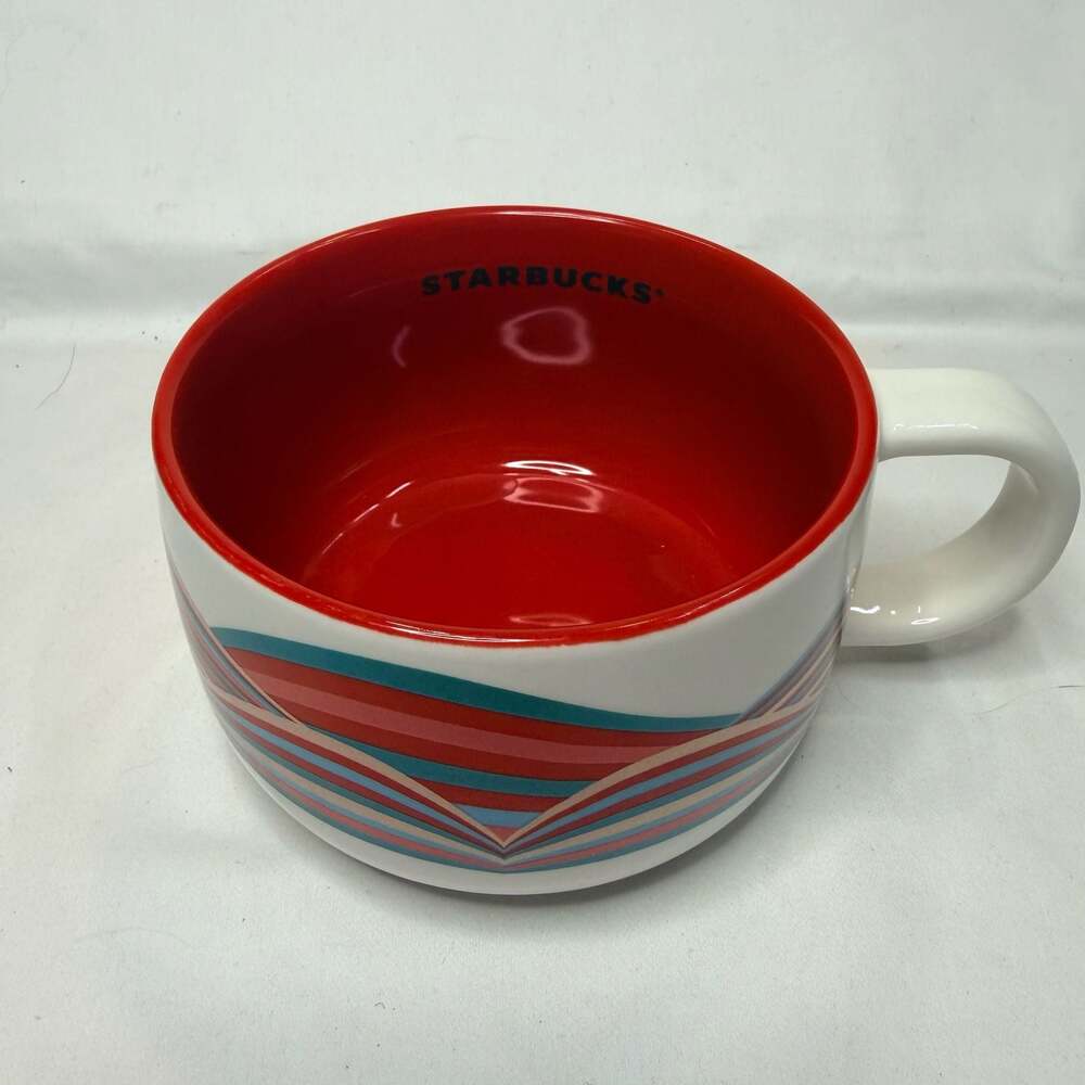 Starbucks 2024 Candy Twist 16 oz Ceramic Coffee Mug